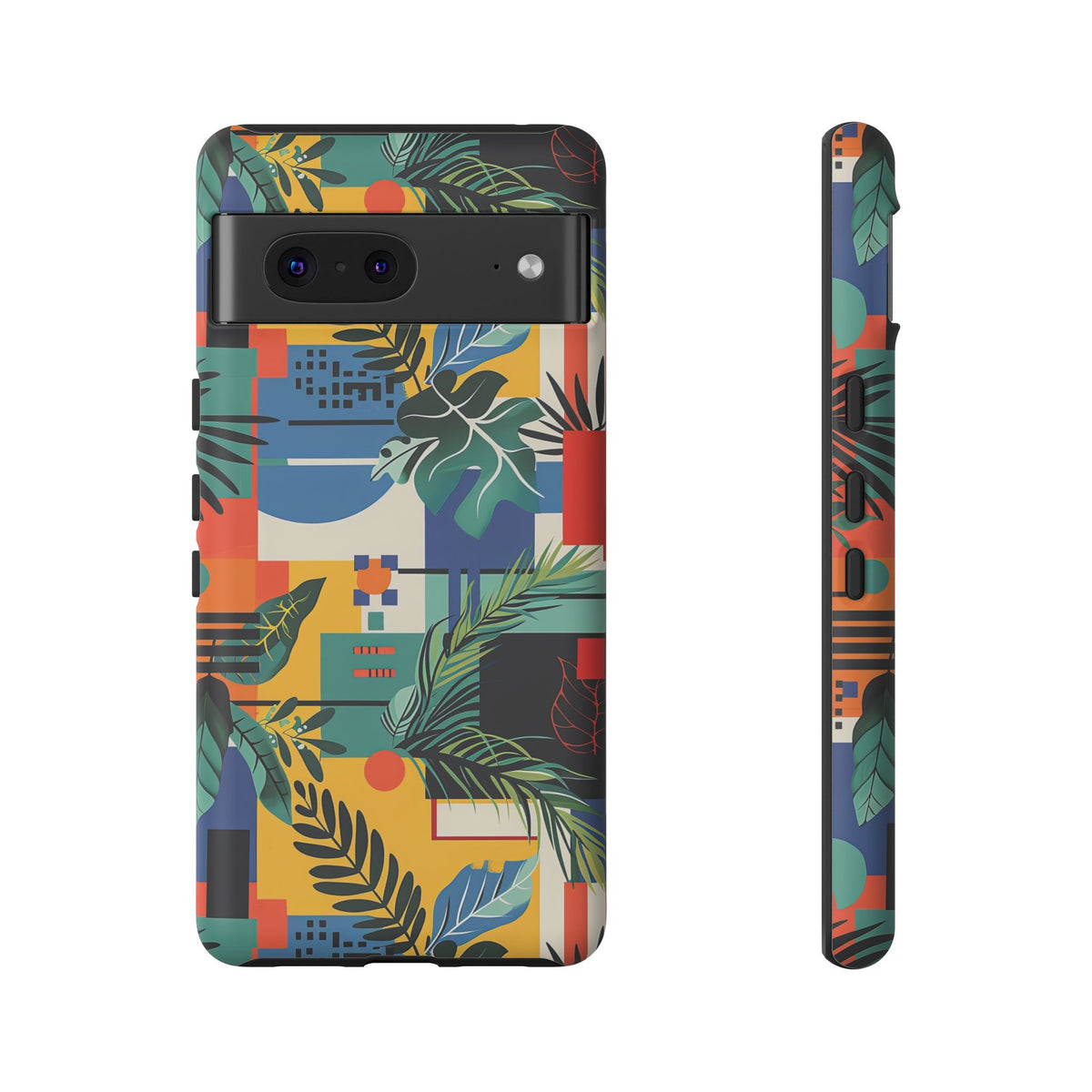 Jungle Collage Phone Case – Vibrant & Durable Nature-Inspired Protection