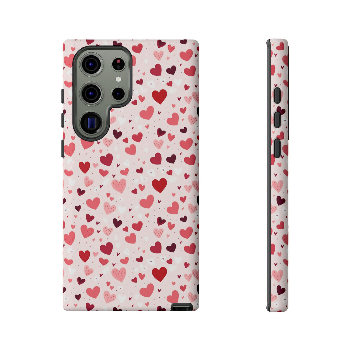 Heart Pattern Phone Case – Stylish & Loving Design for Your Device 817