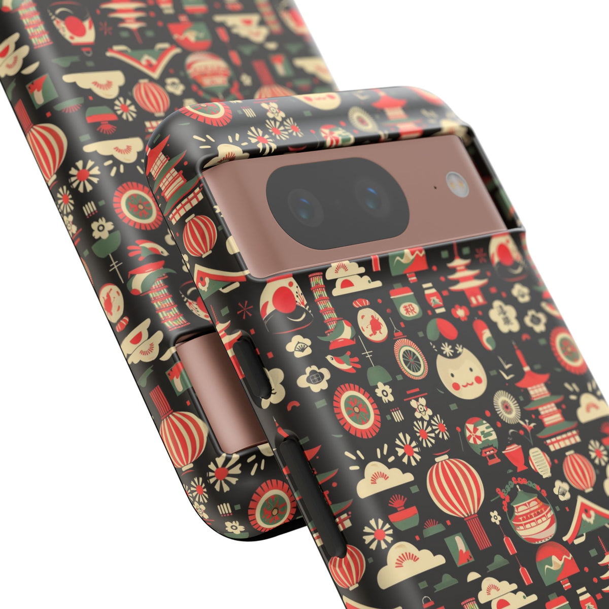 Japanese Pattern Phone Case – Elegant & Timeless Design for Your Phone 032