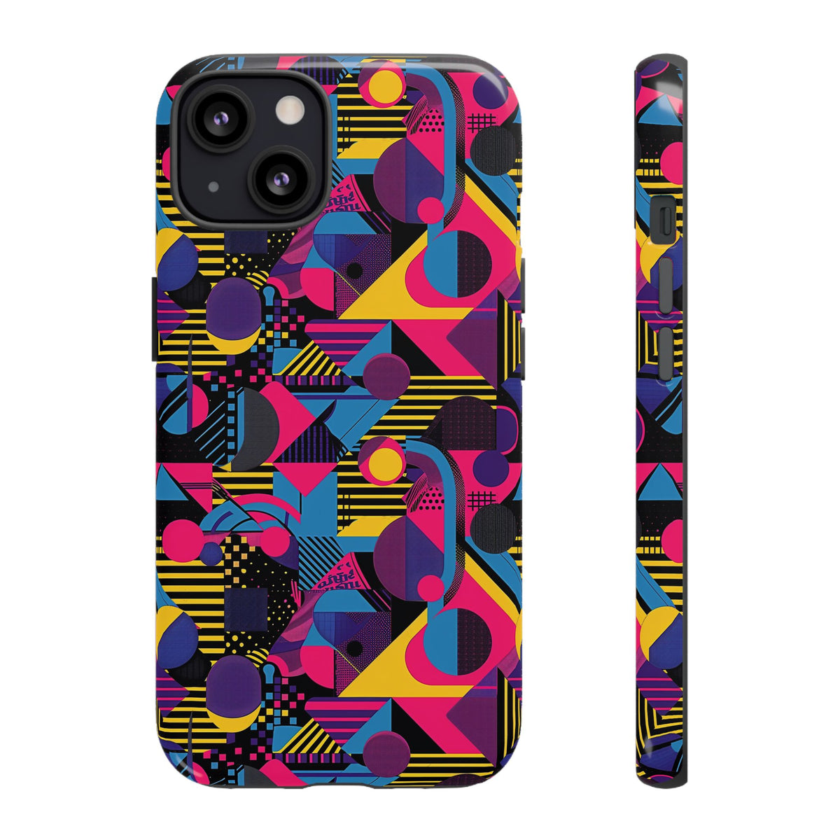 Retro 80s Seamless Phone Case – Vintage Style Meets Modern Protection 085