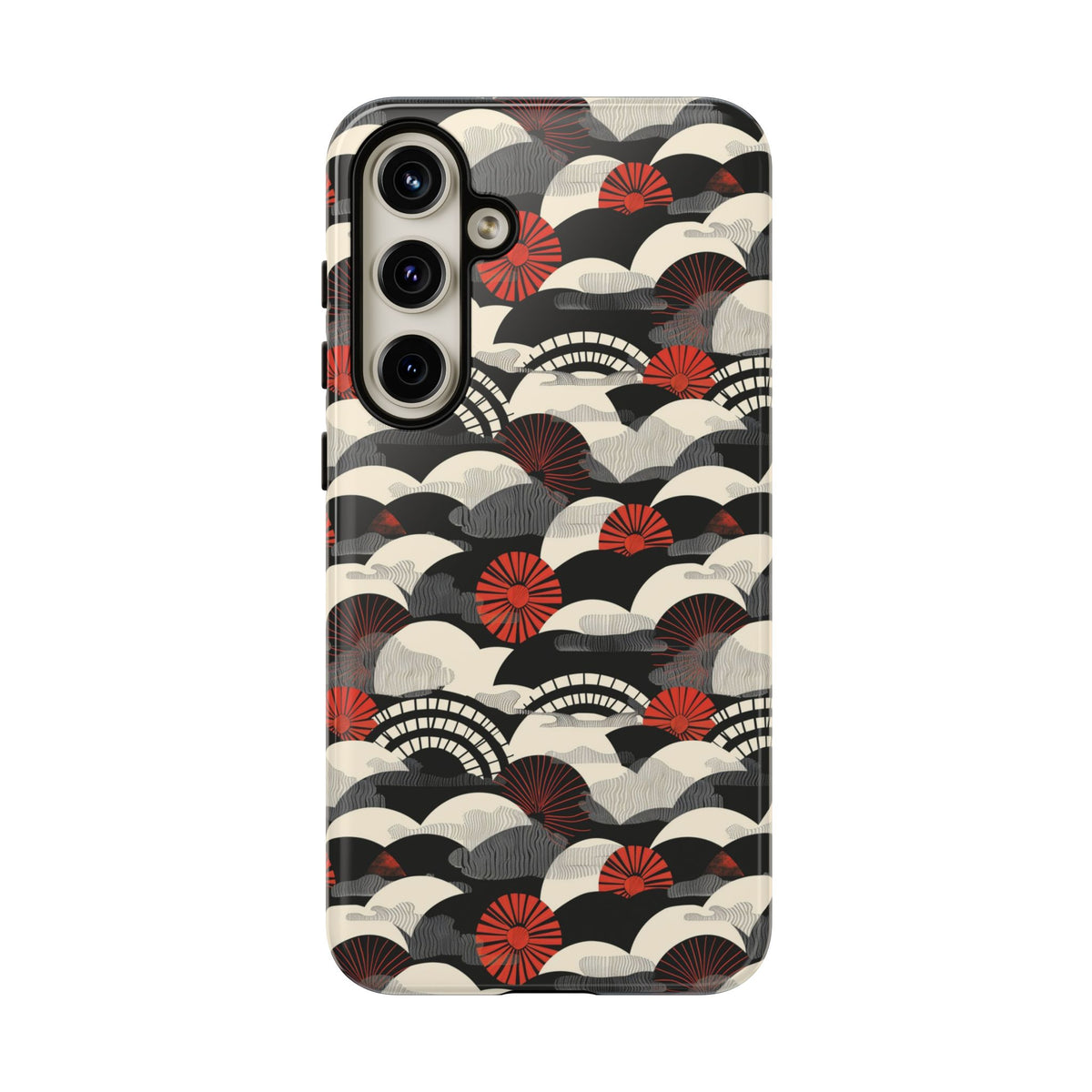 Japanese Pattern Phone Case – Elegant & Timeless Design for Your Phone 151