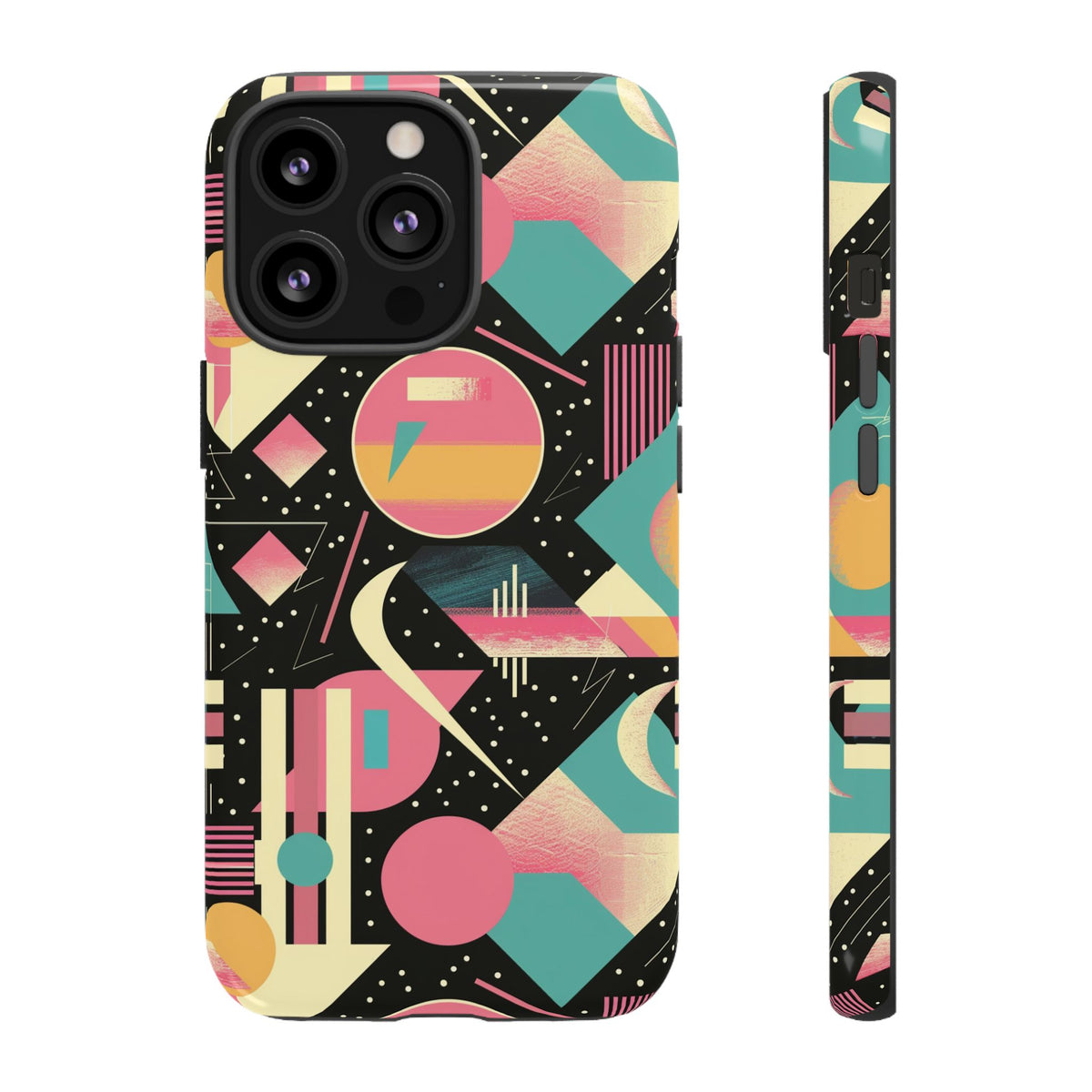 Retro 80s Seamless Phone Case – Vintage Style Meets Modern Protection 8