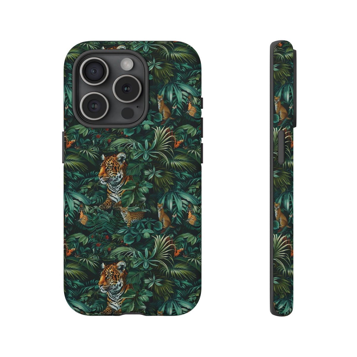 Jungle Pattern Phone Case – Exotic & Lush Design for Your Phone 326