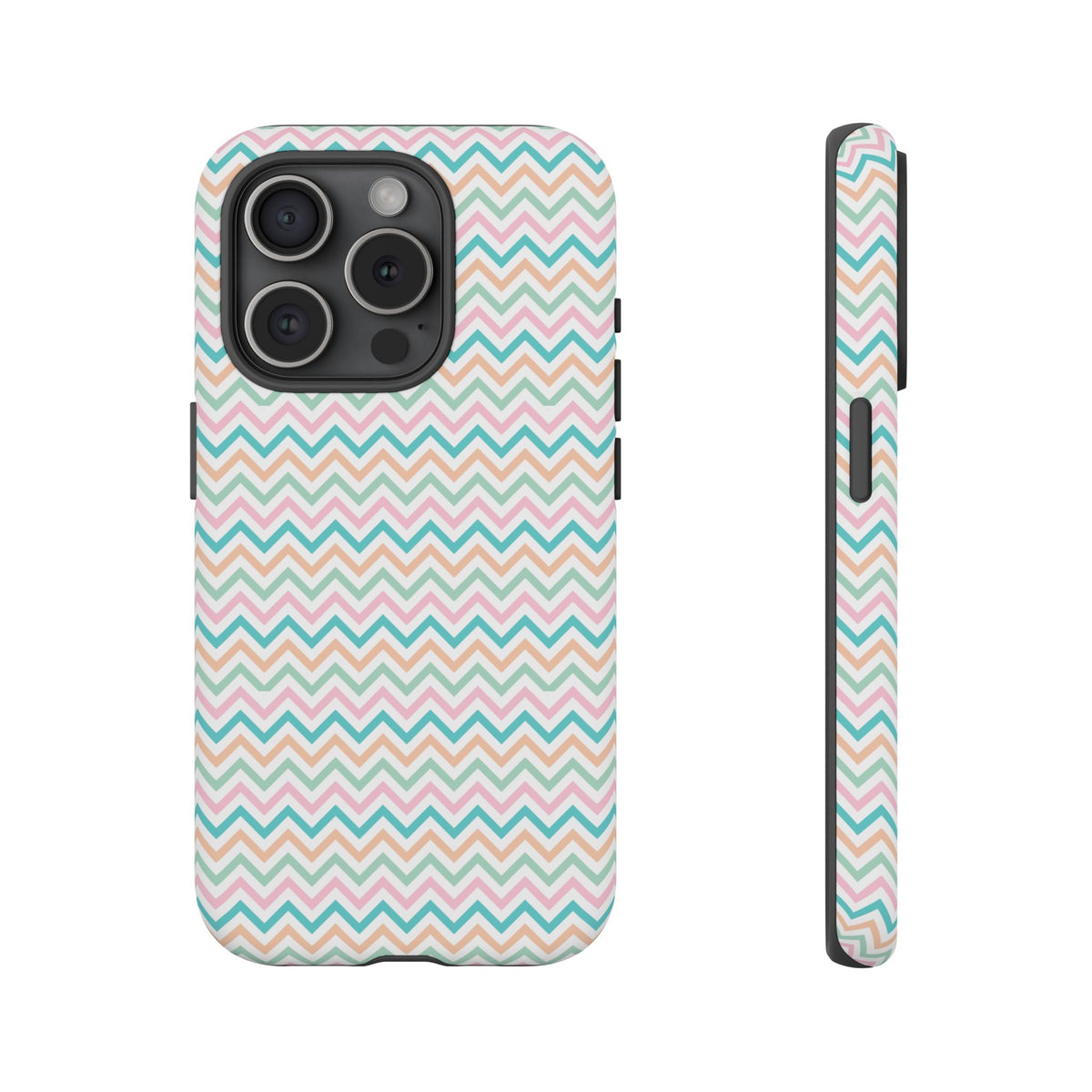 Pastel Chevron Design Tough Cases