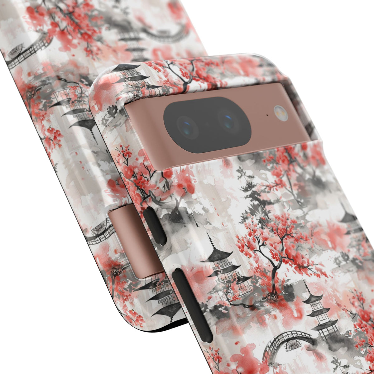 Japanese Pattern Phone Case – Elegant & Timeless Design for Your Phone 122