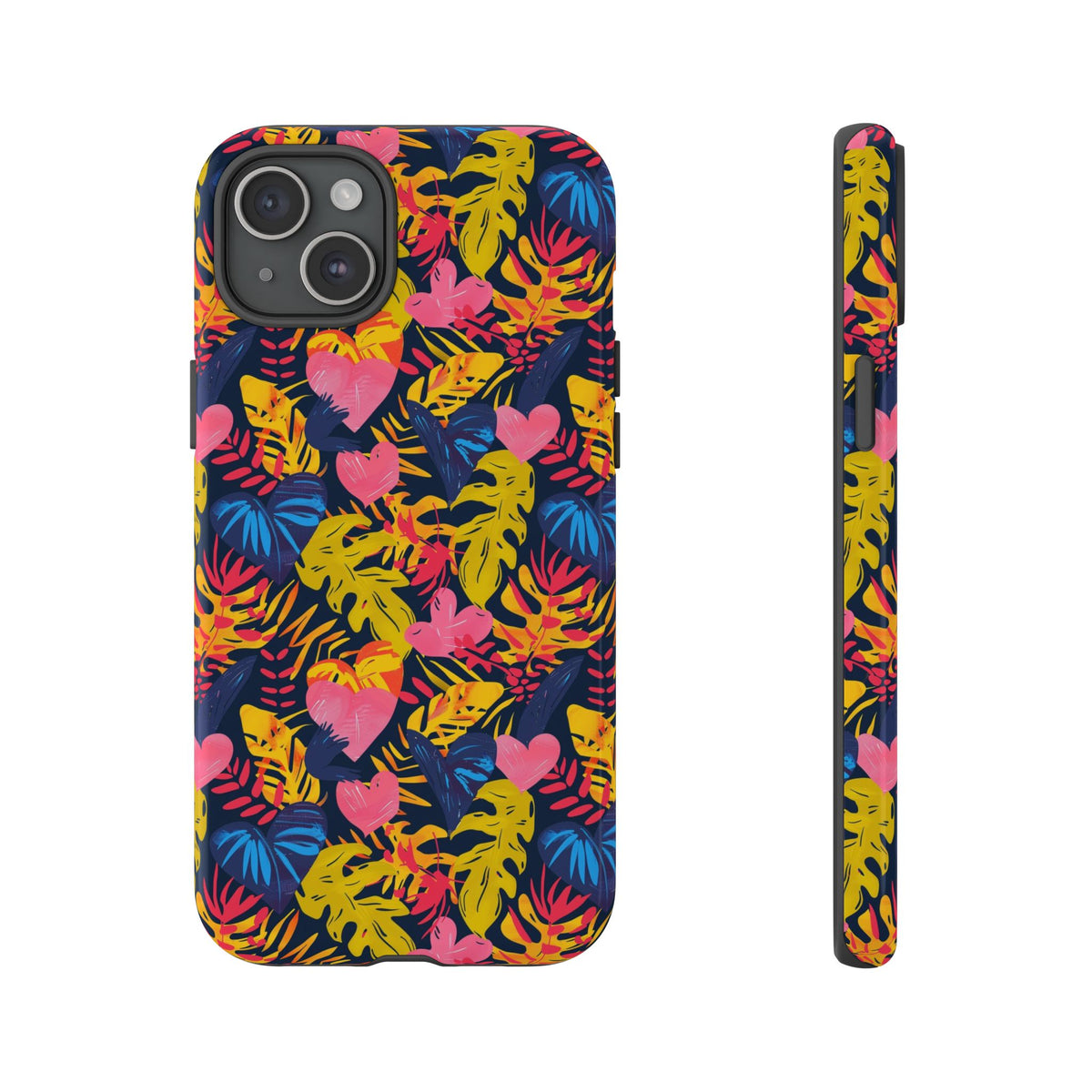 Heart Pattern Phone Case – Stylish & Loving Design for Your Device 360