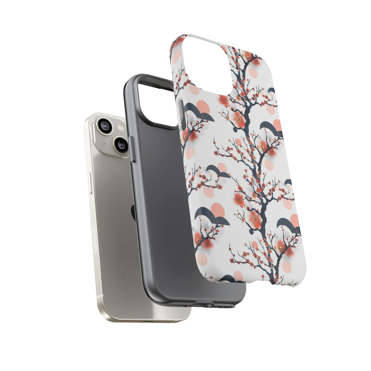 Japanese Pattern Phone Case – Elegant & Timeless Design for Your Phone 029