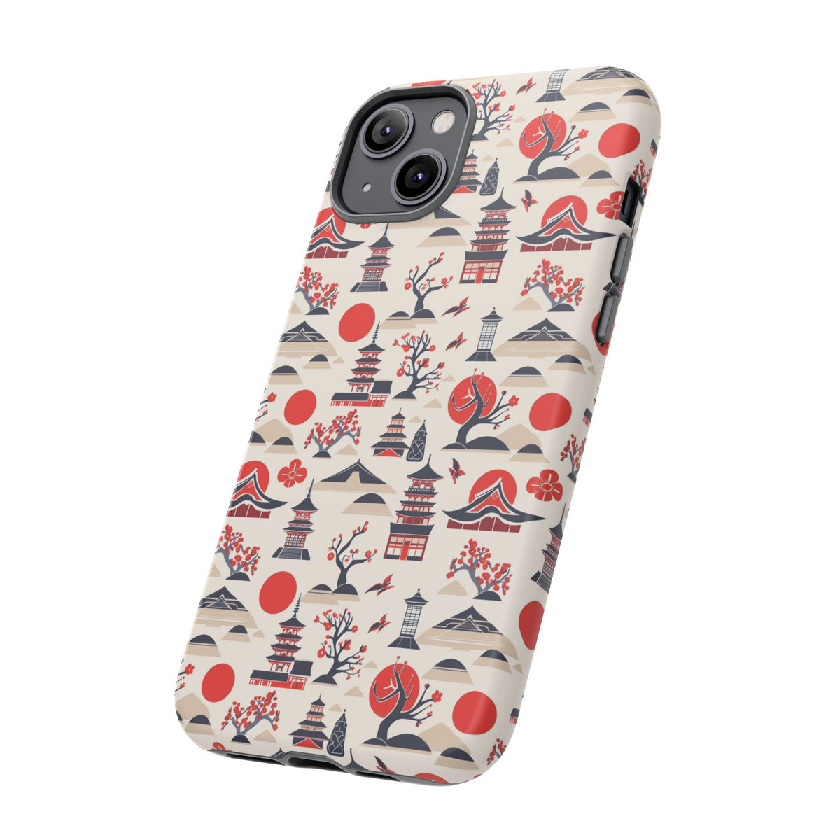 Japanese Pattern Phone Case – Elegant & Timeless Design for Your Phone 013