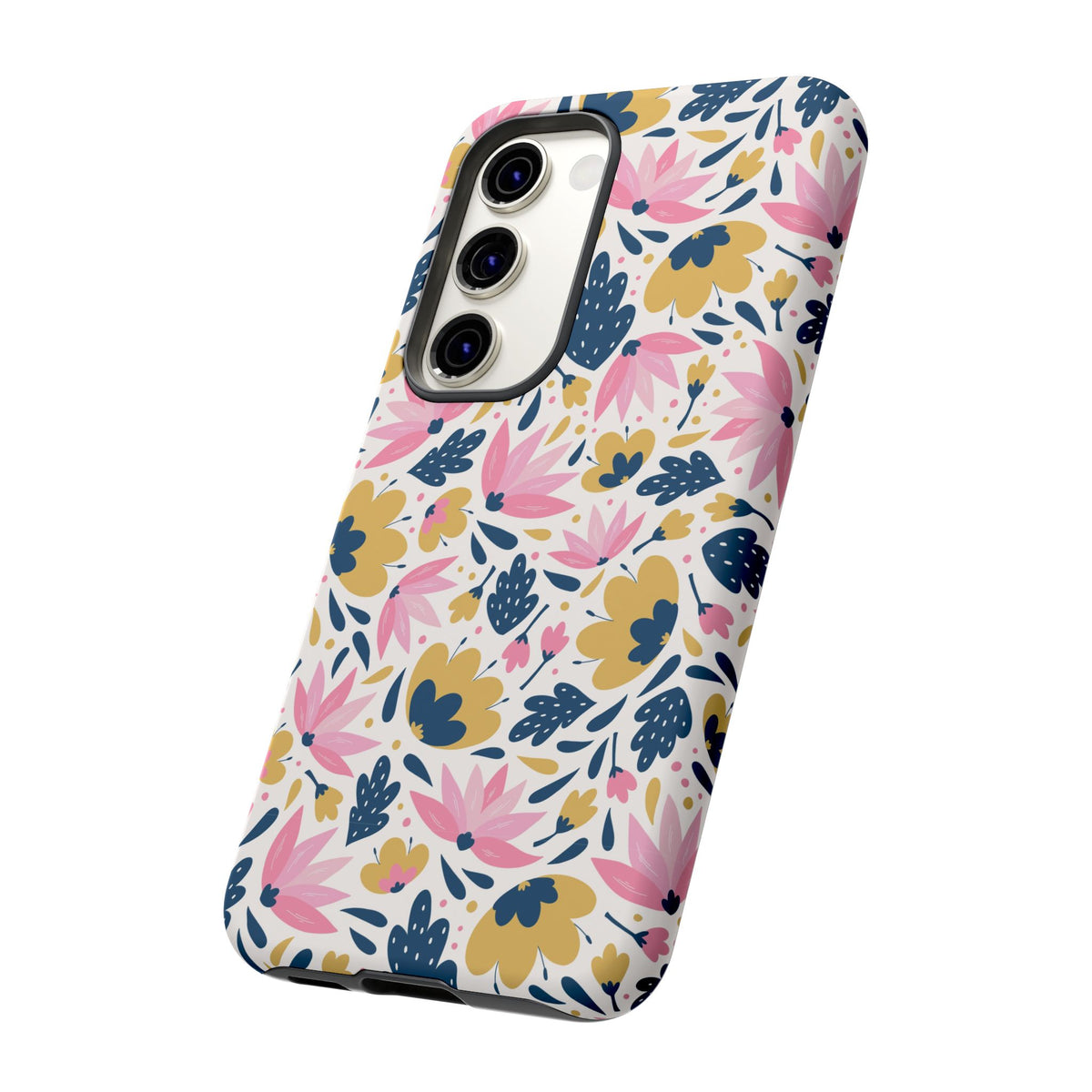 Colorful Little Flower Design Phone Case – Bright and Cheerful Floral Phone Cover 3