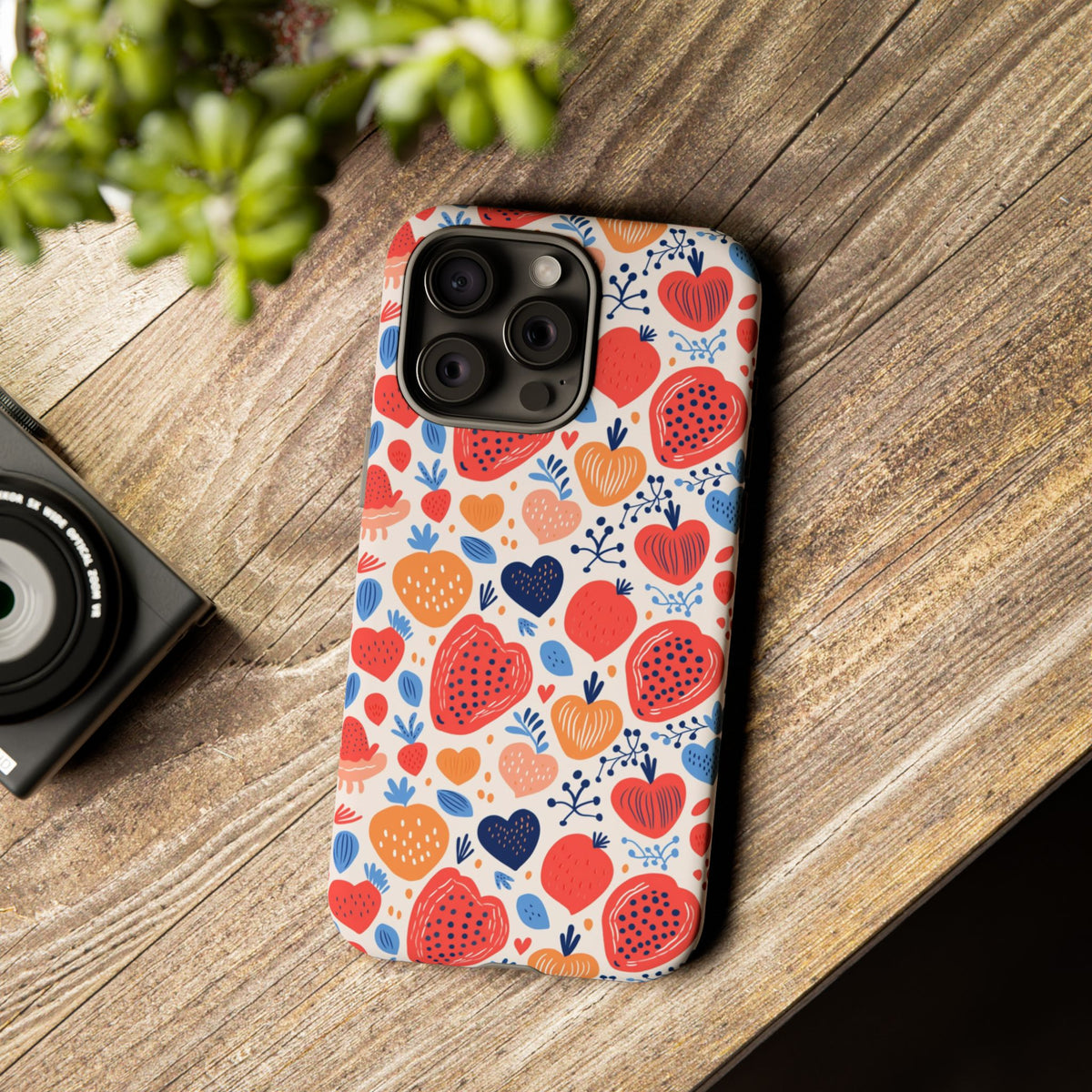 Fruit Pattern Phone Case – Vibrant & Fun Design for Your Smartphone 917