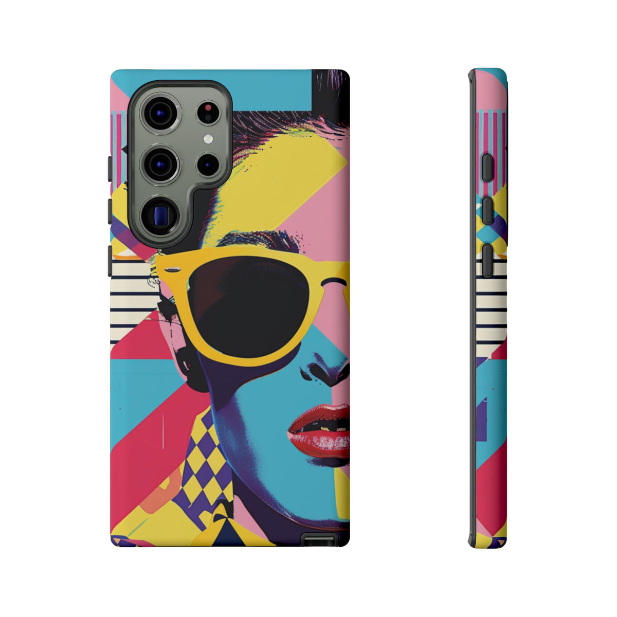 Retro 80s Seamless Phone Case – Vintage Style Meets Modern Protection 7