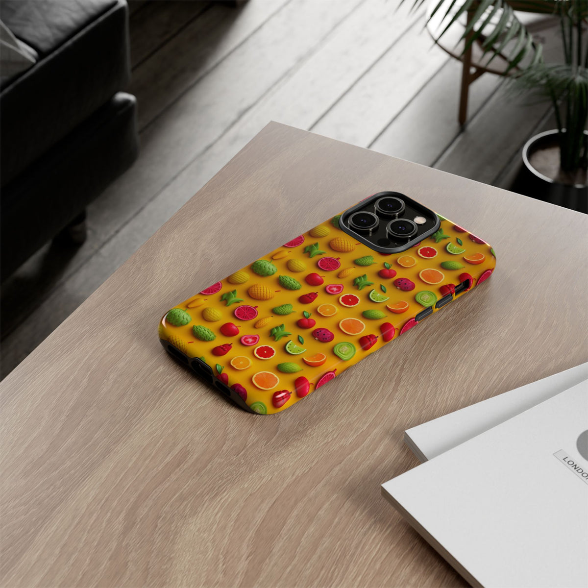 Fruit Pattern Phone Case – Vibrant & Fun Design for Your Smartphone 822