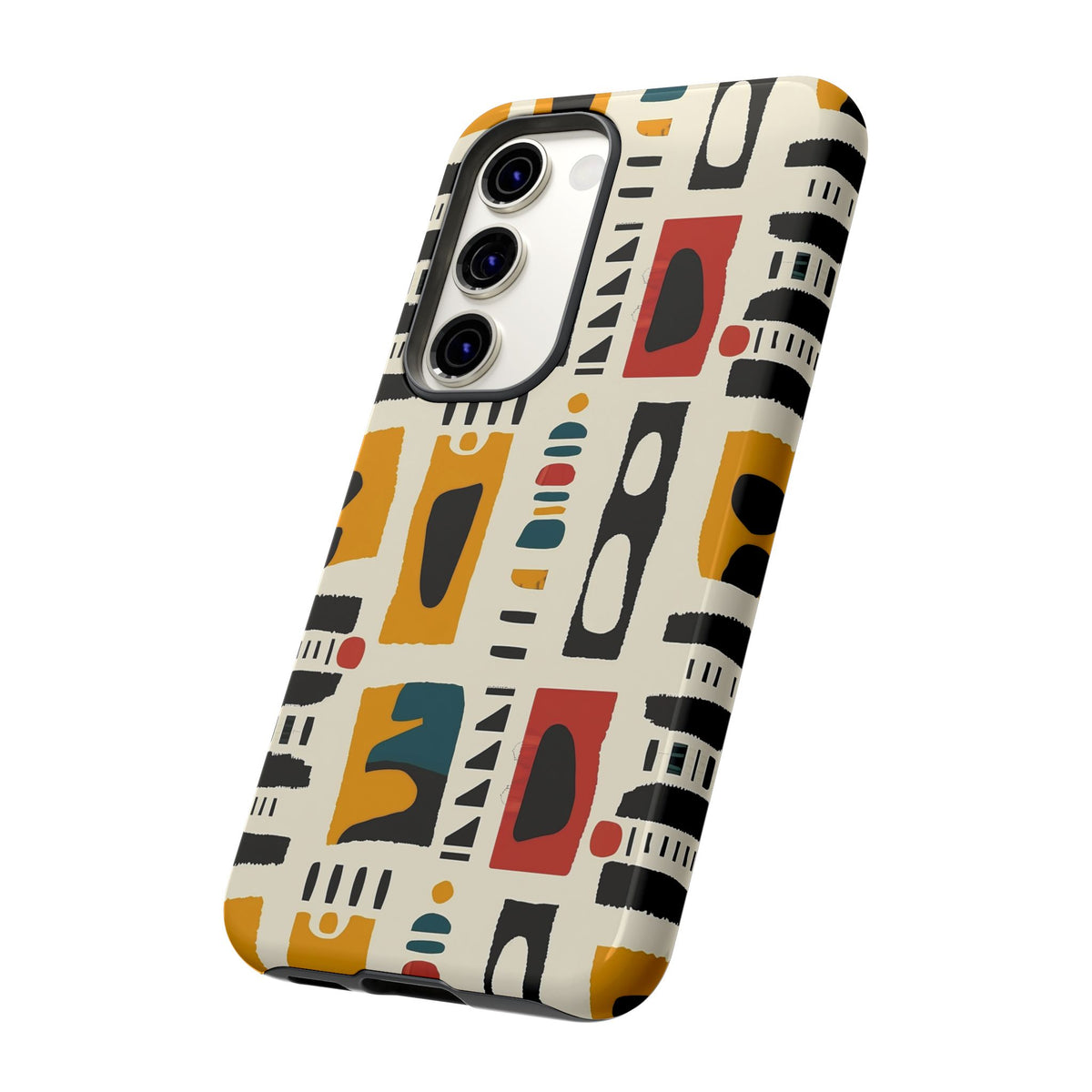 Stylish African Pattern Phone Case – Unique and Vibrant Protection 260