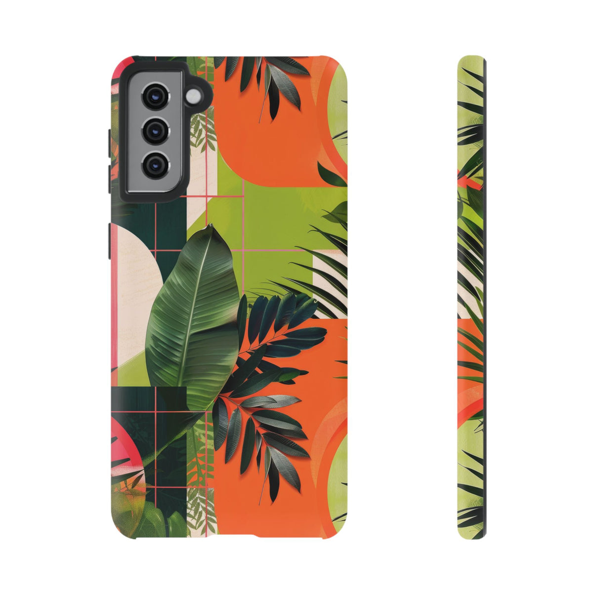 Jungle Collage Phone Case – Vibrant & Durable Nature-Inspired Protection