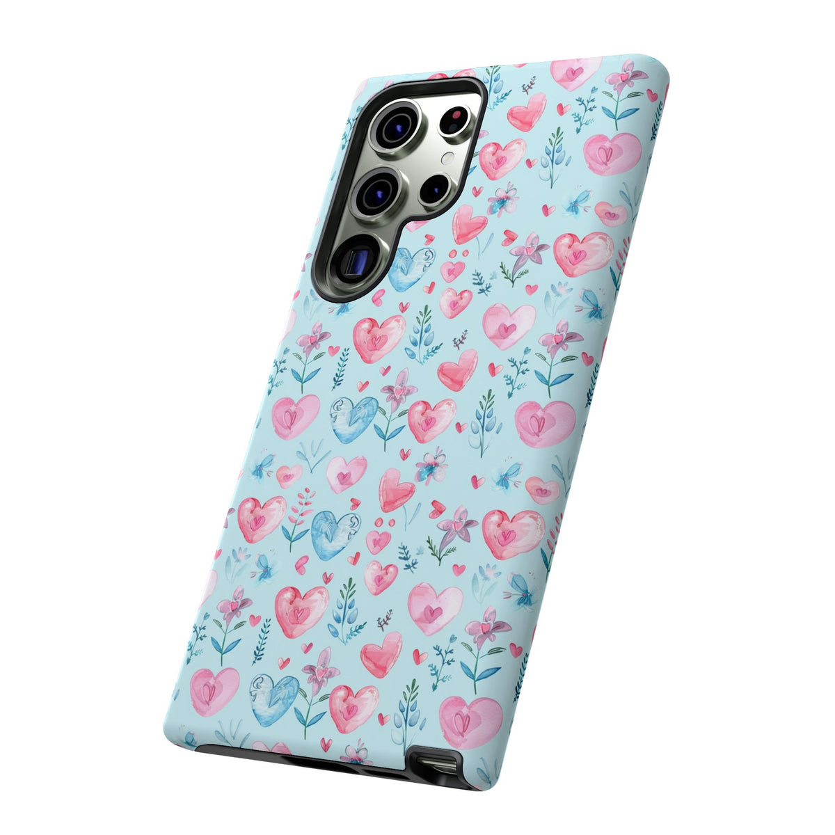 Heart Pattern Phone Case – Stylish & Loving Design for Your Device 228