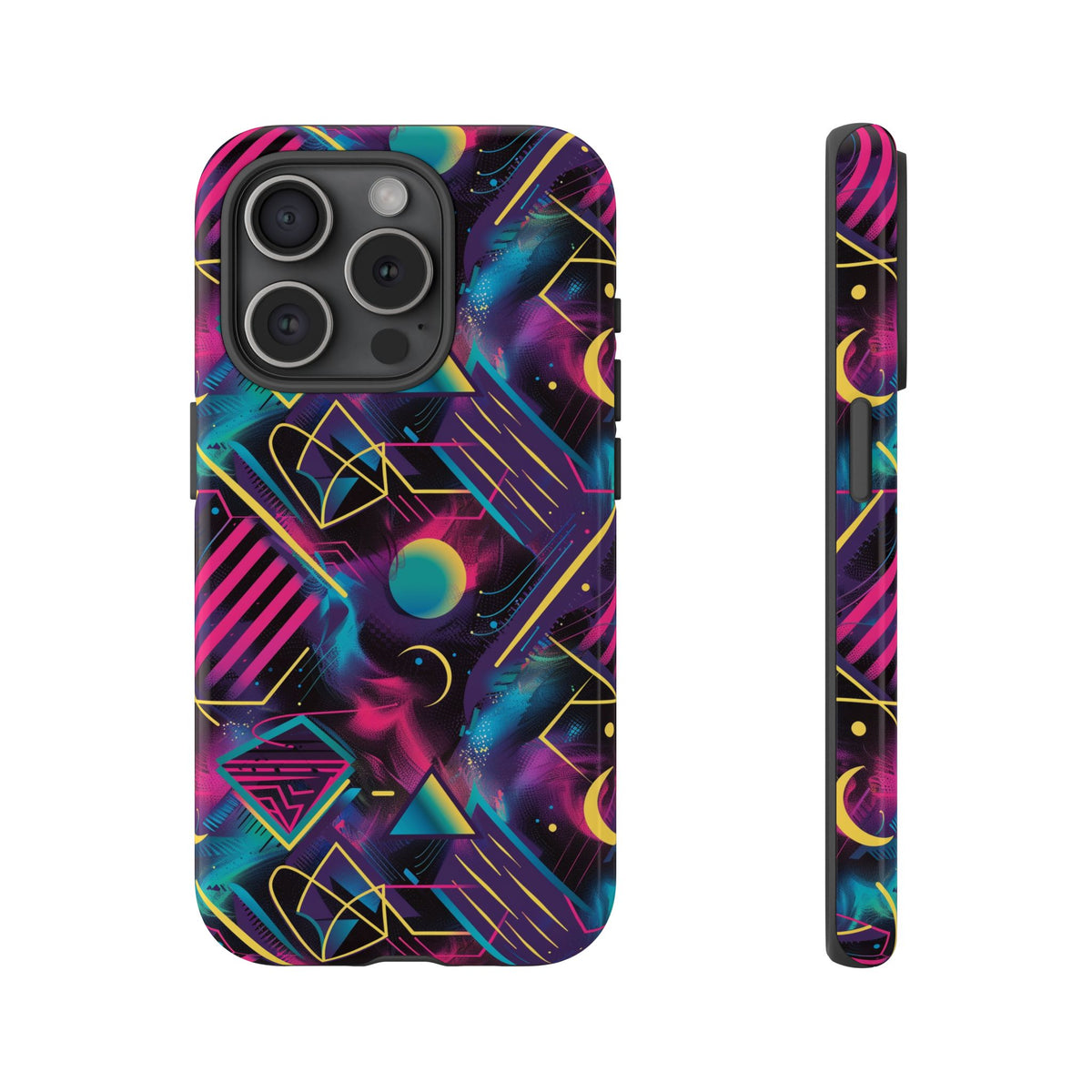 Retro 80s Seamless Phone Case – Vintage Style Meets Modern Protection 076