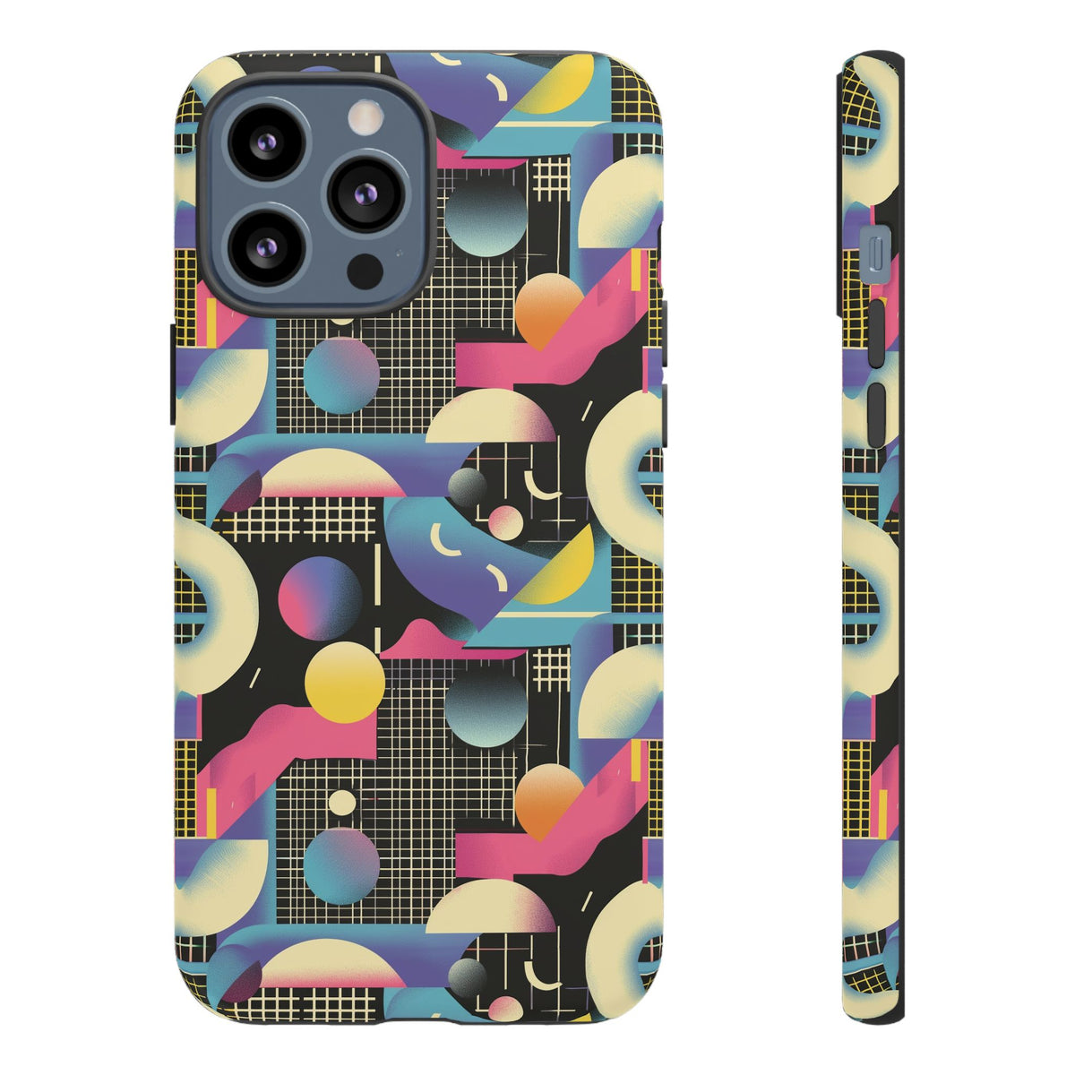 Retro 80s Seamless Phone Case – Vintage Style Meets Modern Protection 227