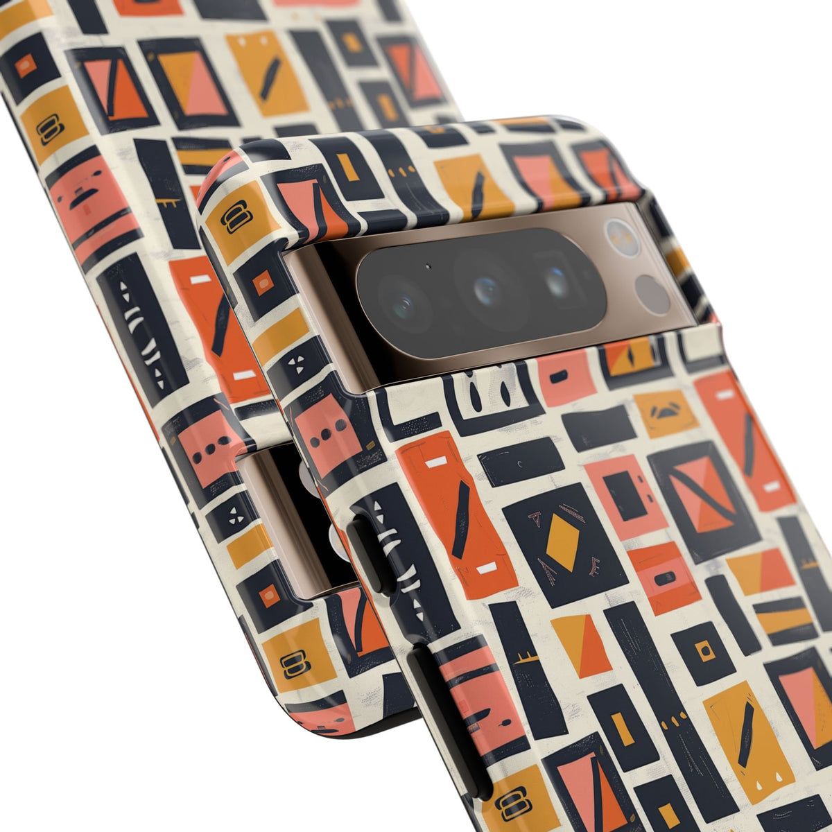 Stylish African Pattern Phone Case – Unique and Vibrant Protection 087