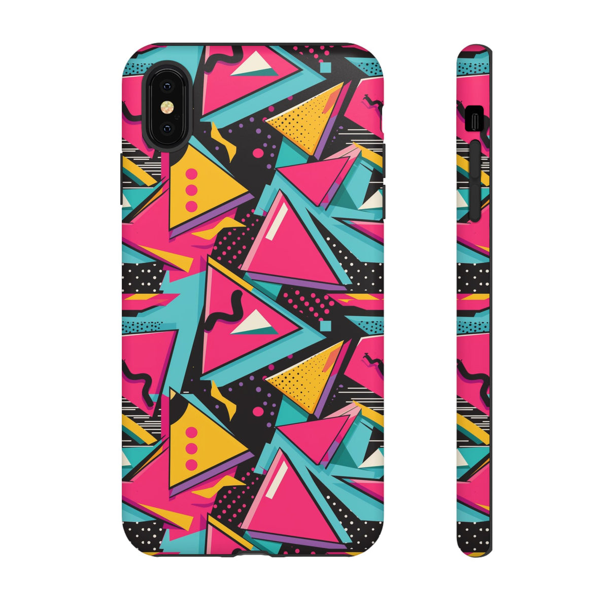 Retro 80s Seamless Phone Case – Vintage Style Meets Modern Protection 098