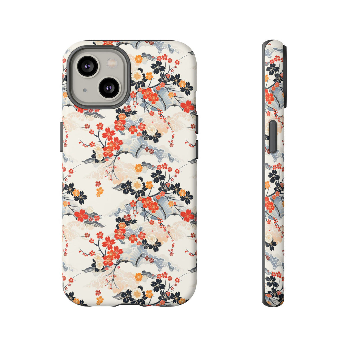 Japanese Pattern Phone Case – Elegant & Timeless Design for Your Phone 302