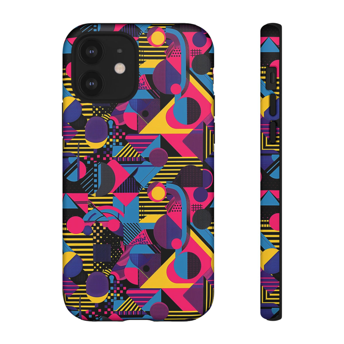 Retro 80s Seamless Phone Case – Vintage Style Meets Modern Protection 085