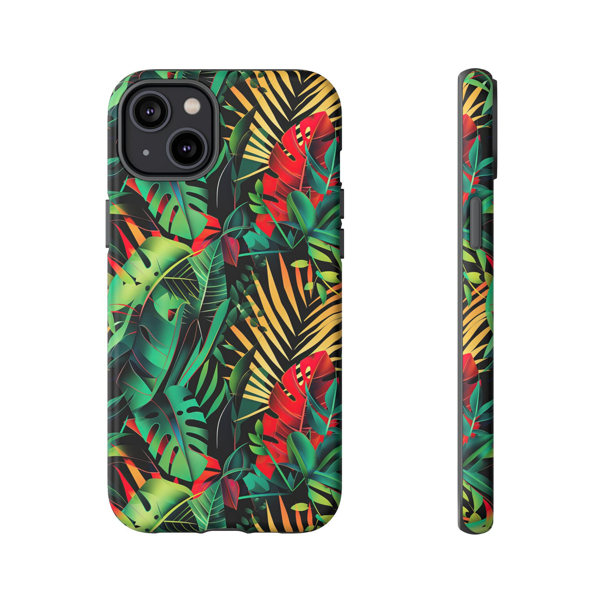 Jungle Collage Phone Case – Vibrant & Durable Nature-Inspired Protection