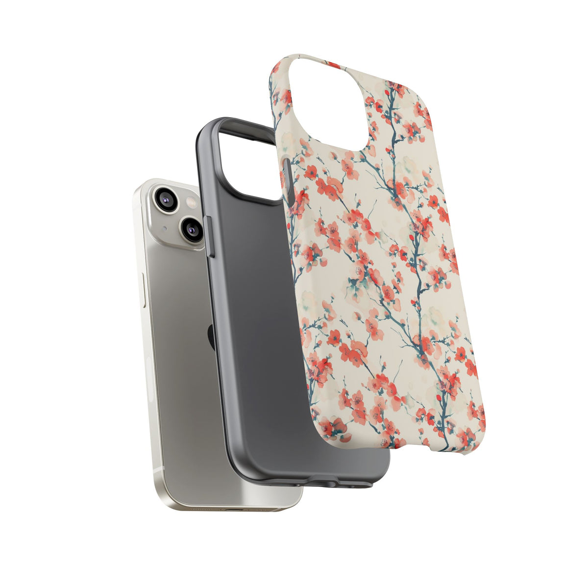 Japanese Pattern Phone Case – Elegant & Timeless Design for Your Phone 463