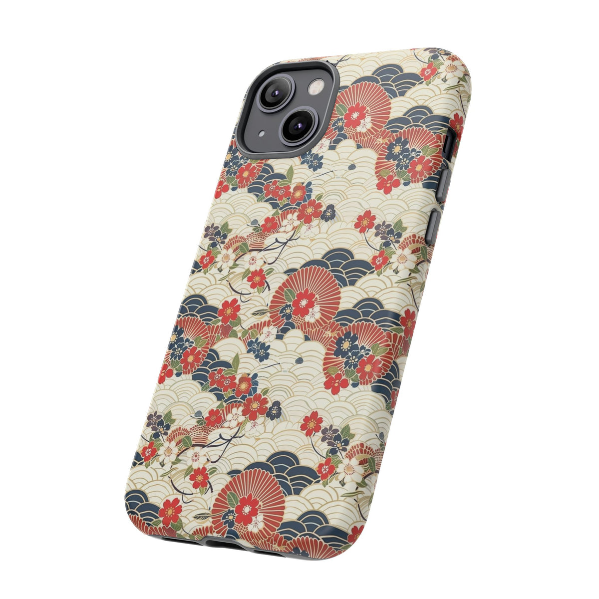 Japanese Pattern Phone Case – Elegant & Timeless Design for Your Phone 124