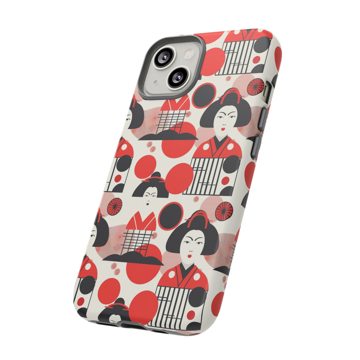 Japanese Pattern Phone Case – Elegant & Timeless Design for Your Phone 018