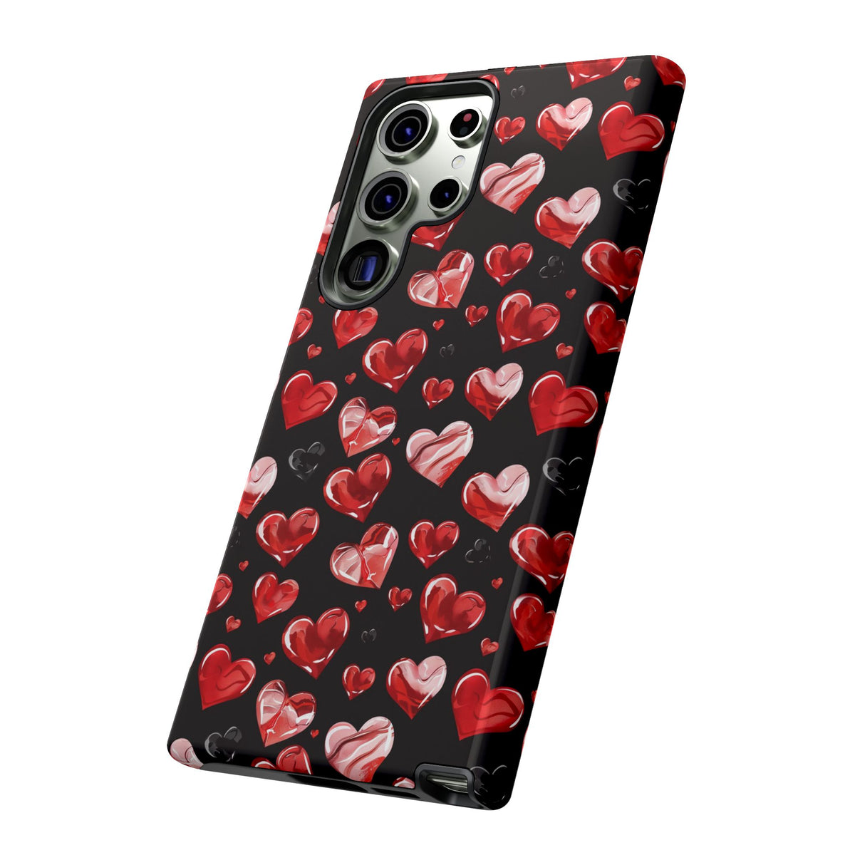 Heart Pattern Phone Case – Stylish & Loving Design for Your Device 365