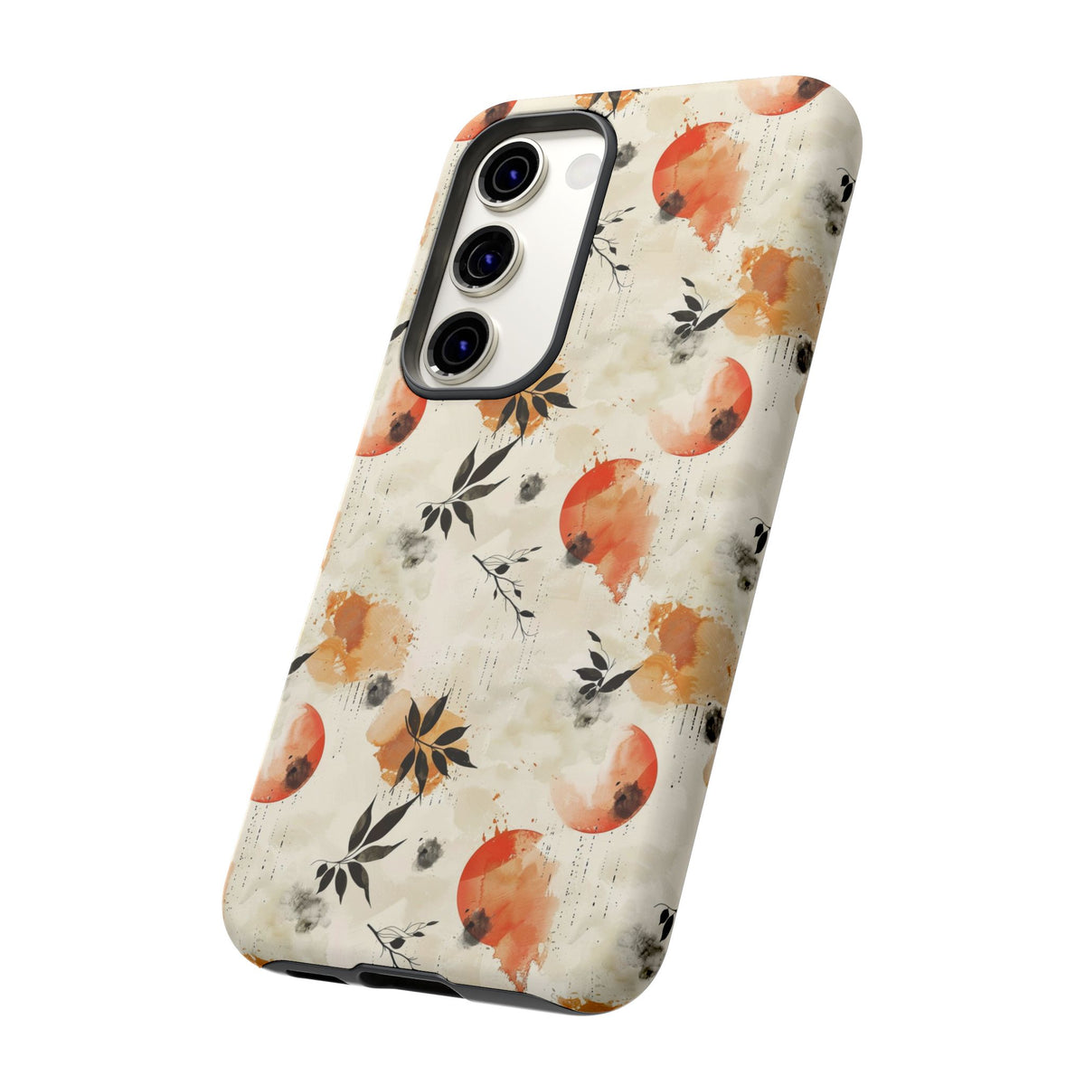 Japanese Pattern Phone Case – Elegant & Timeless Design for Your Phone 058