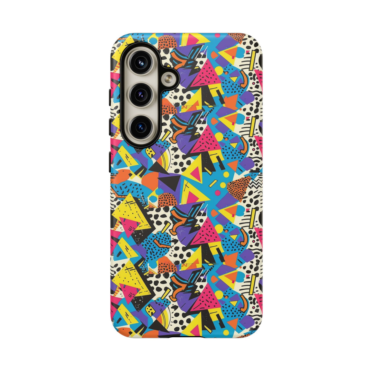 90s Themed Seamless Pattern Phone Case – Embrace Retro Style and Protection 231