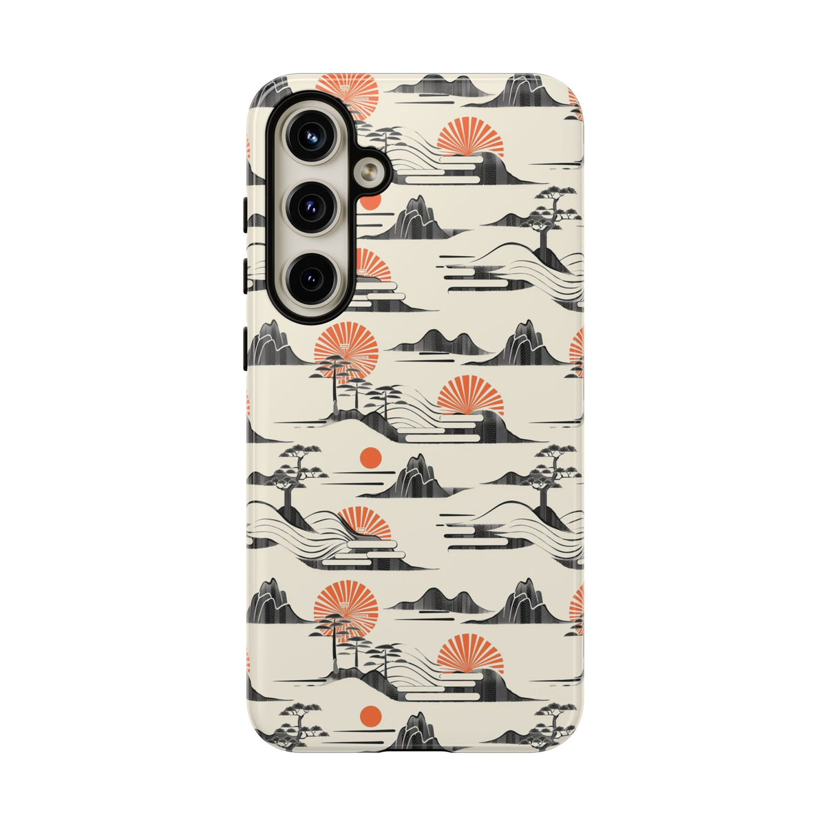 Japanese Pattern Phone Case – Elegant & Timeless Design for Your Phone 022