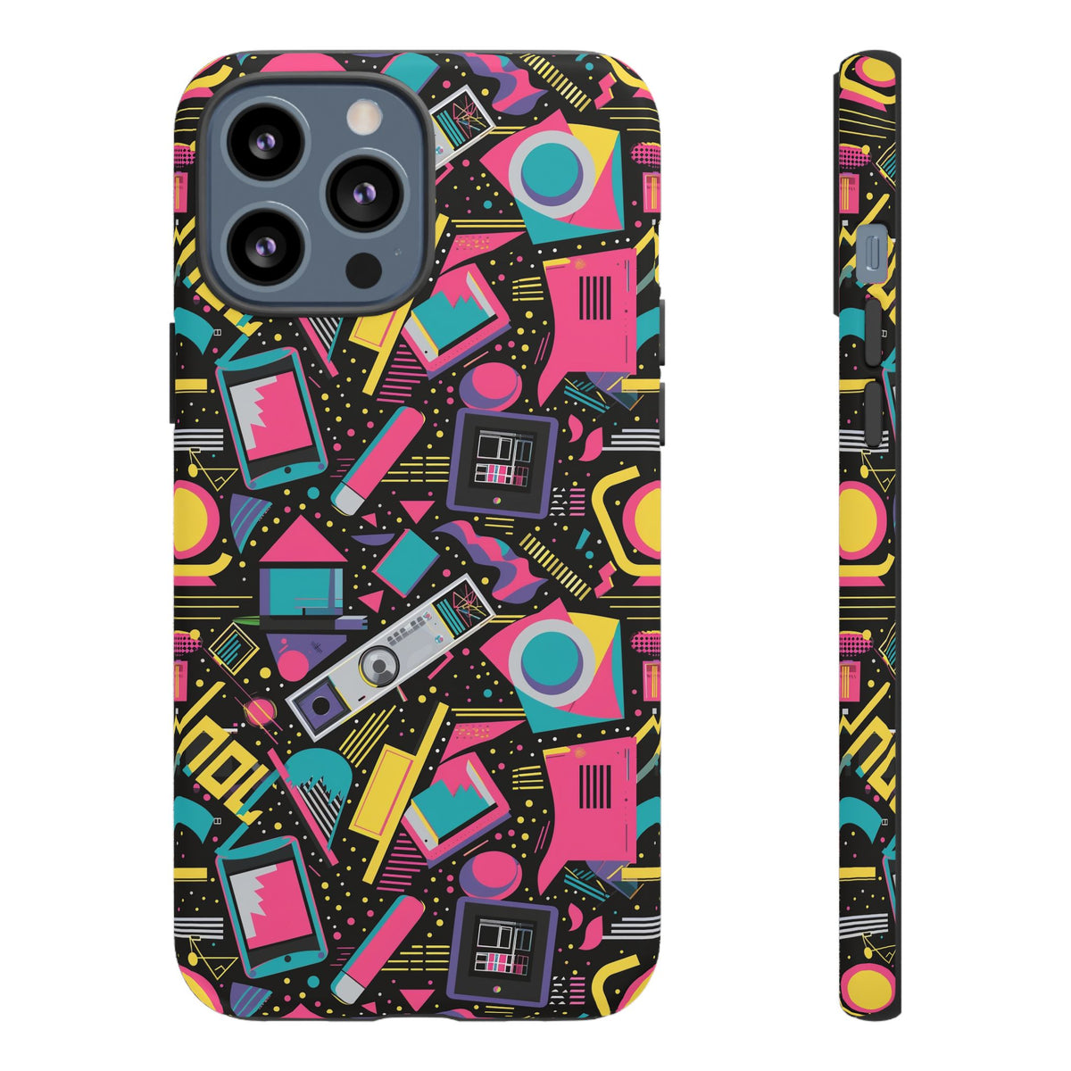 Retro 80s Seamless Phone Case – Vintage Style Meets Modern Protection 192