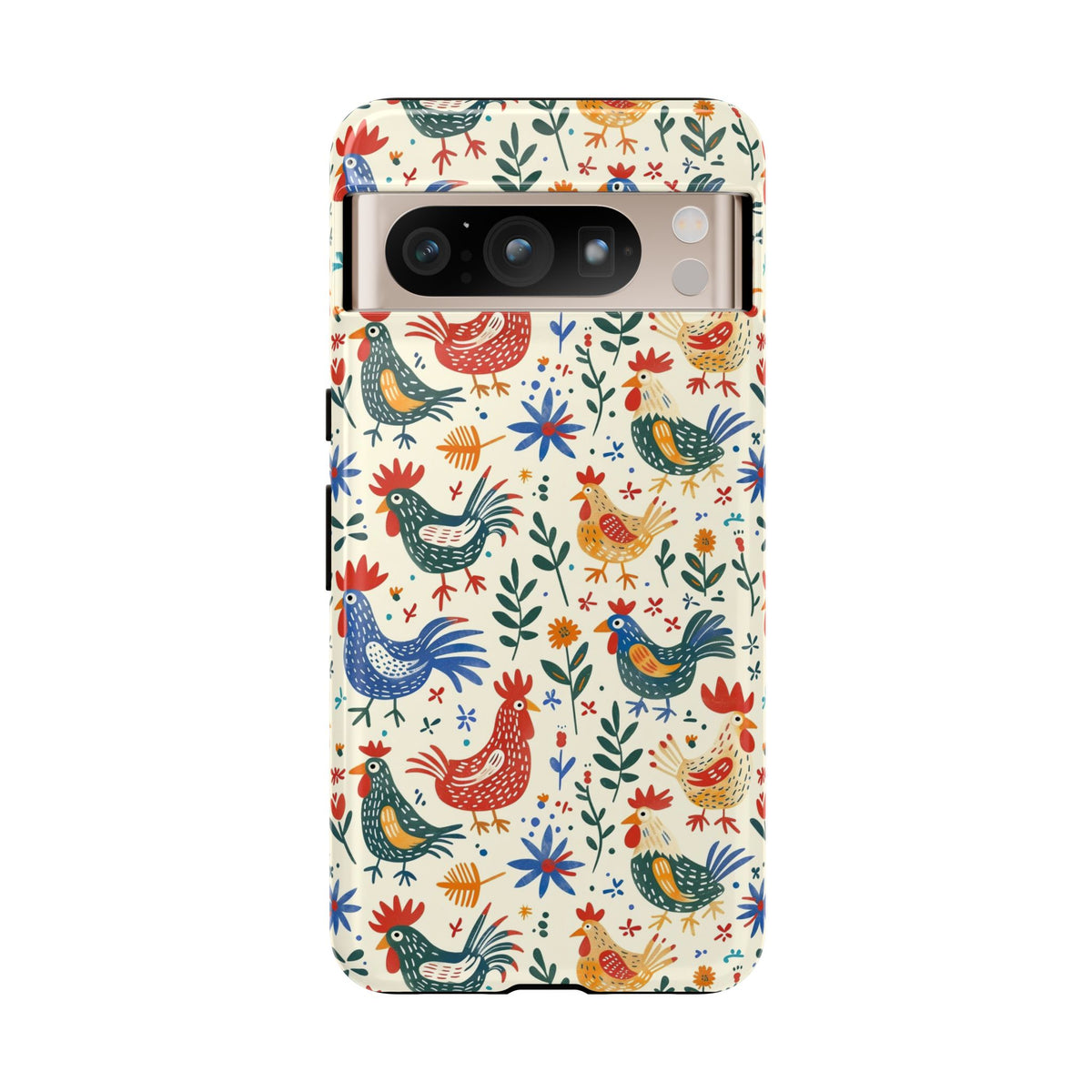 Birds Seamless Pattern Phone Case – Elegant and Timeless Avian Design 8