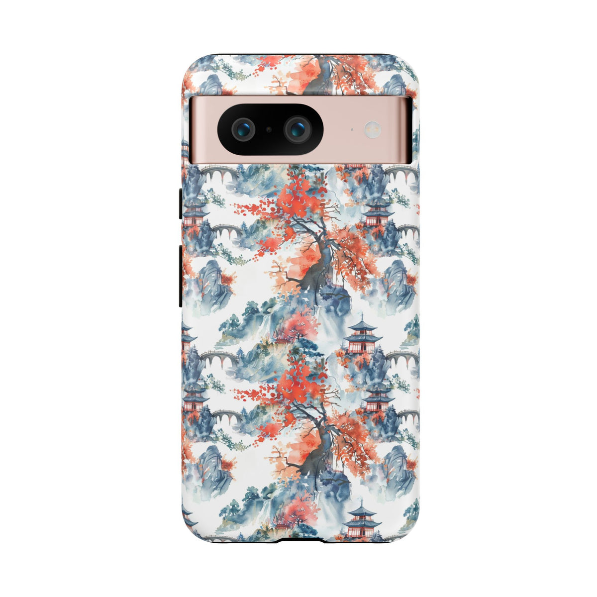 Japanese Pattern Phone Case – Elegant & Timeless Design for Your Phone 043