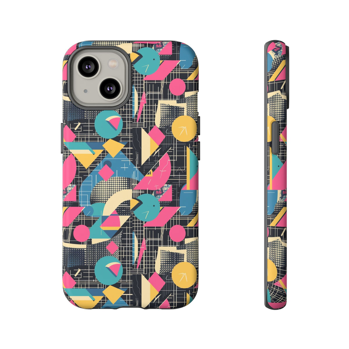 Retro 80s Seamless Phone Case – Vintage Style Meets Modern Protection 266