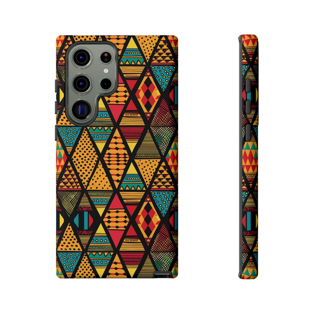 Stylish African Pattern Phone Case – Unique and Vibrant Protection 178