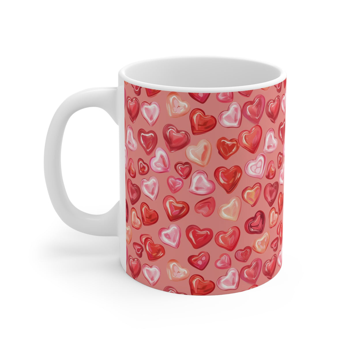 Colorful All-Over Candy Theme Coffee Mug Fun Ceramic Drinkware 013