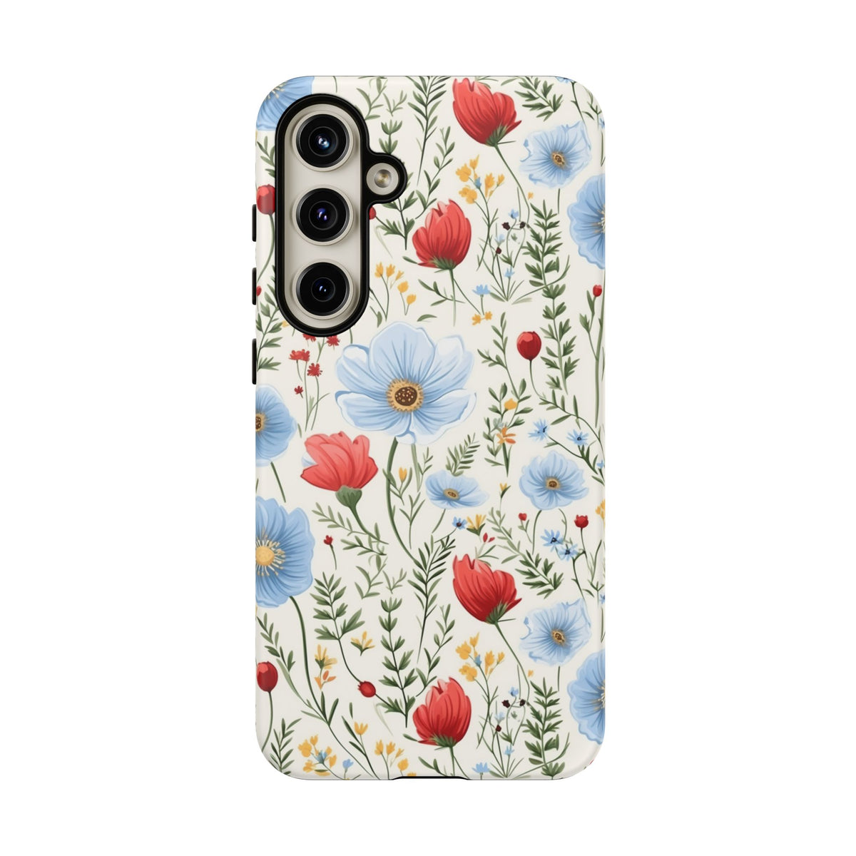 Wildflower Design Phone Case – Beautiful Nature-Inspired Floral Pattern