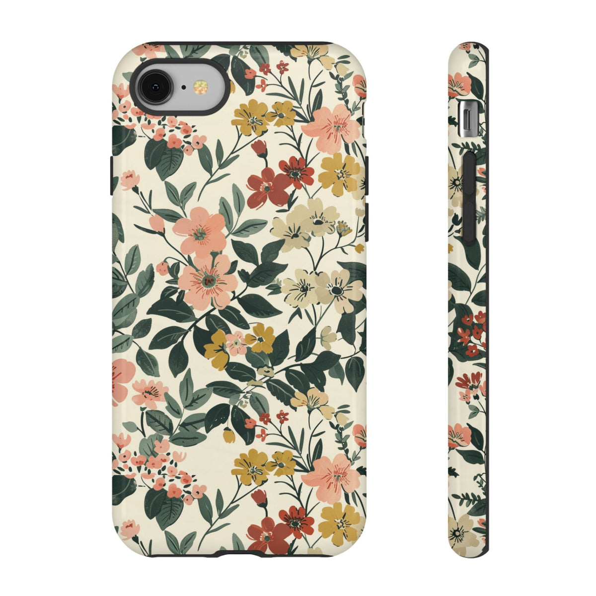 Flower-Themed Phone Case – Elegant Protection with a Floral Twist