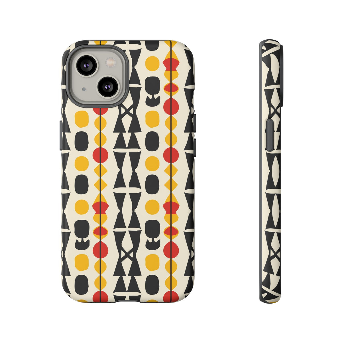 Stylish African Pattern Phone Case – Unique and Vibrant Protection 194