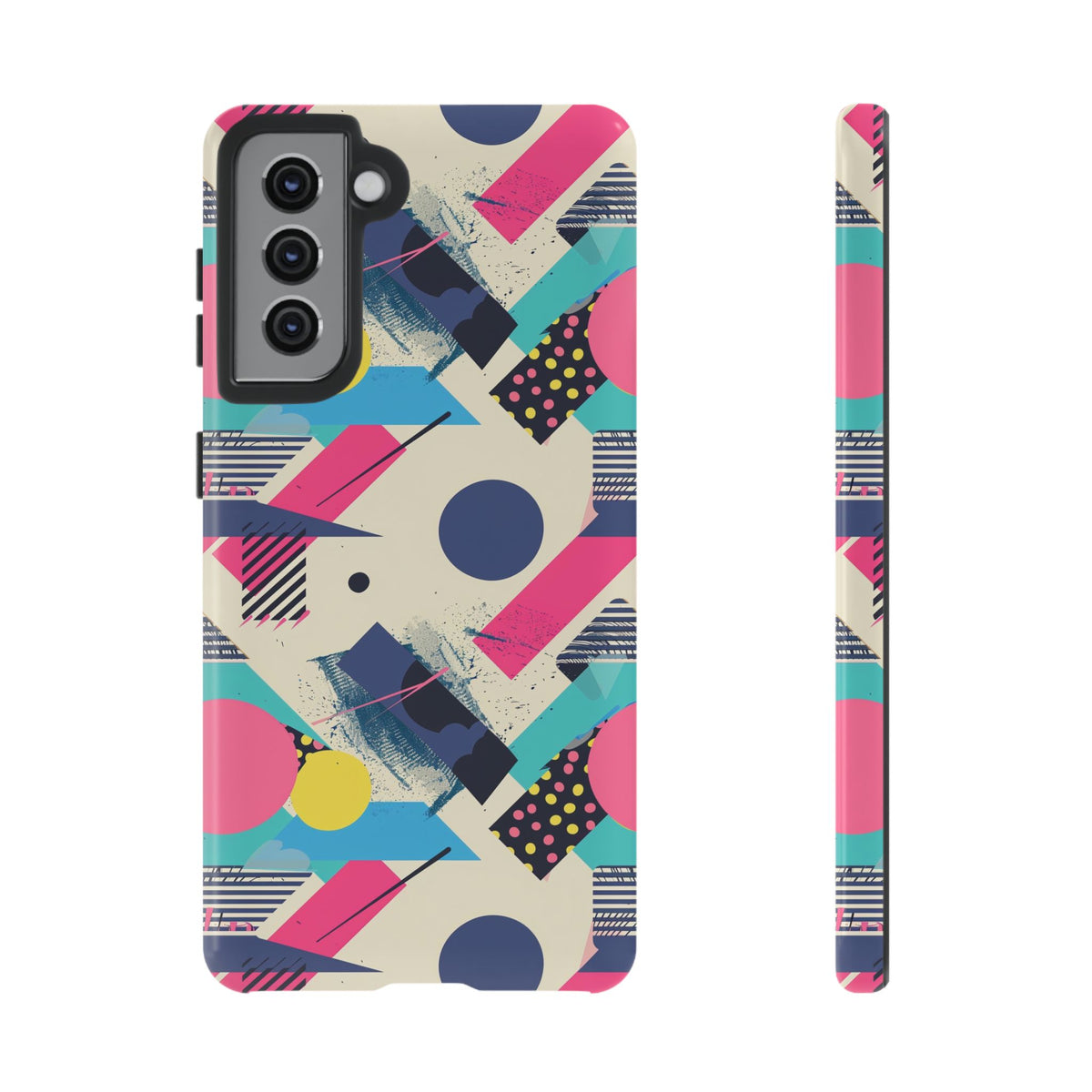 Retro 80s Seamless Phone Case – Vintage Style Meets Modern Protection 089