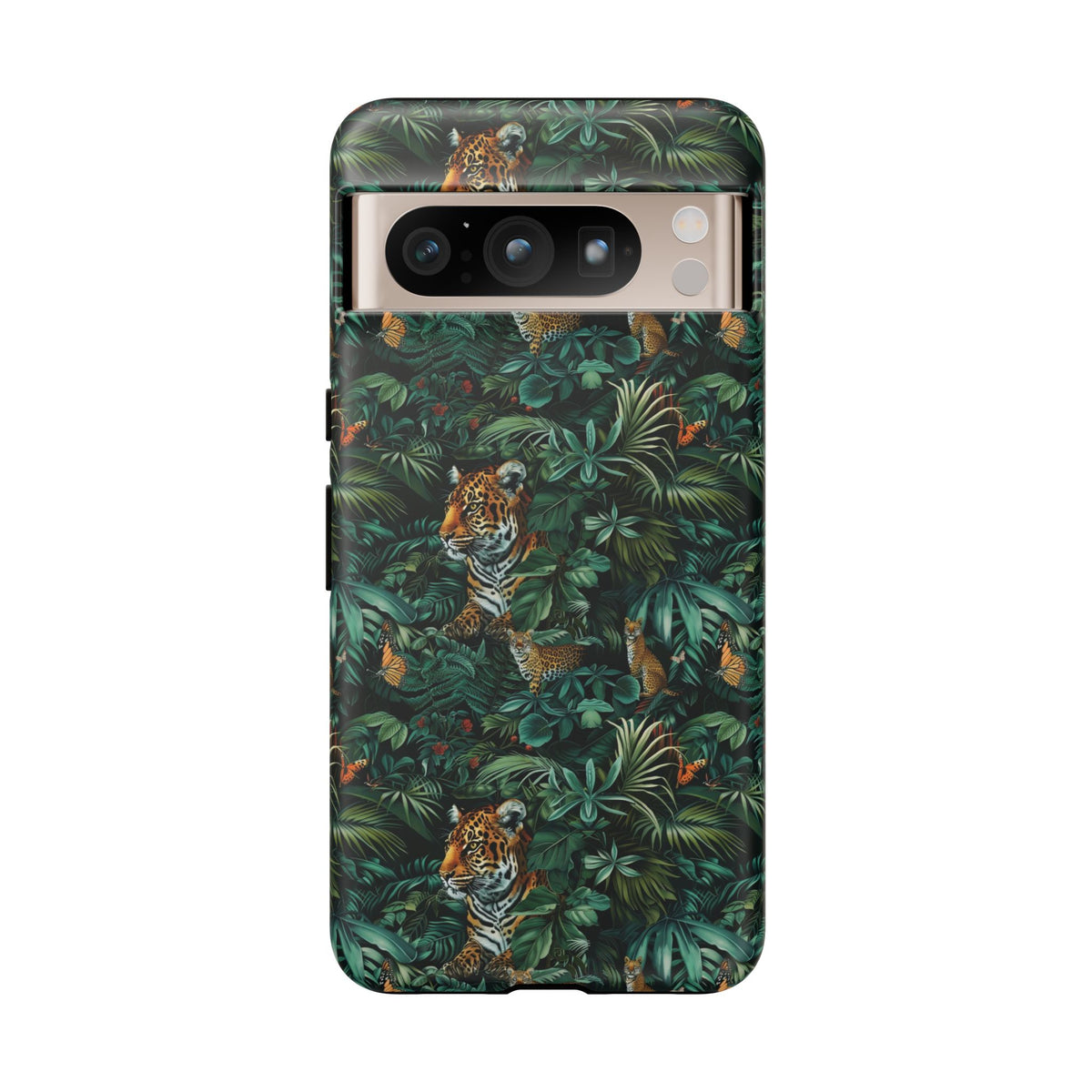 Jungle Pattern Phone Case – Exotic & Lush Design for Your Phone 326