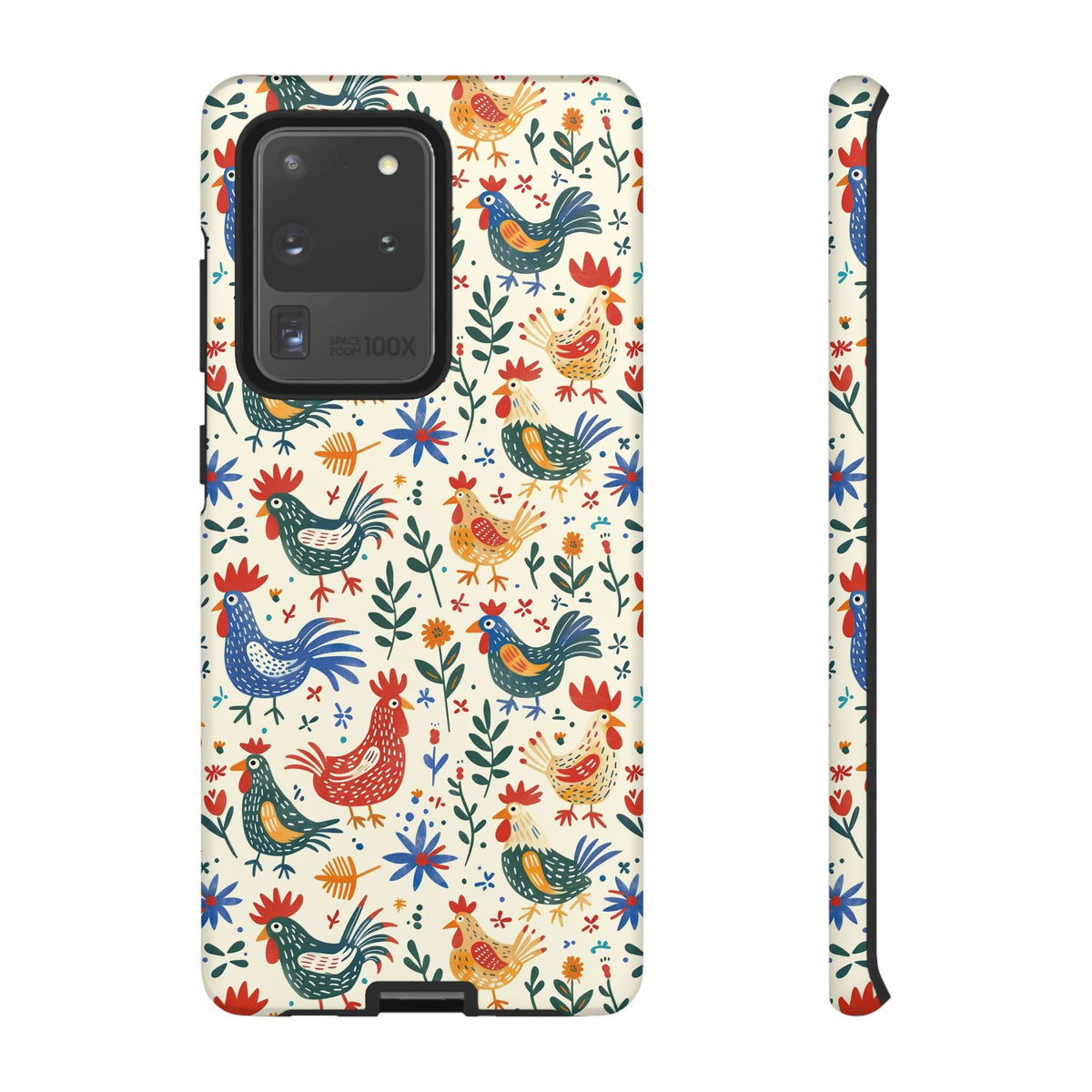 Birds Seamless Pattern Phone Case – Elegant and Timeless Avian Design 8