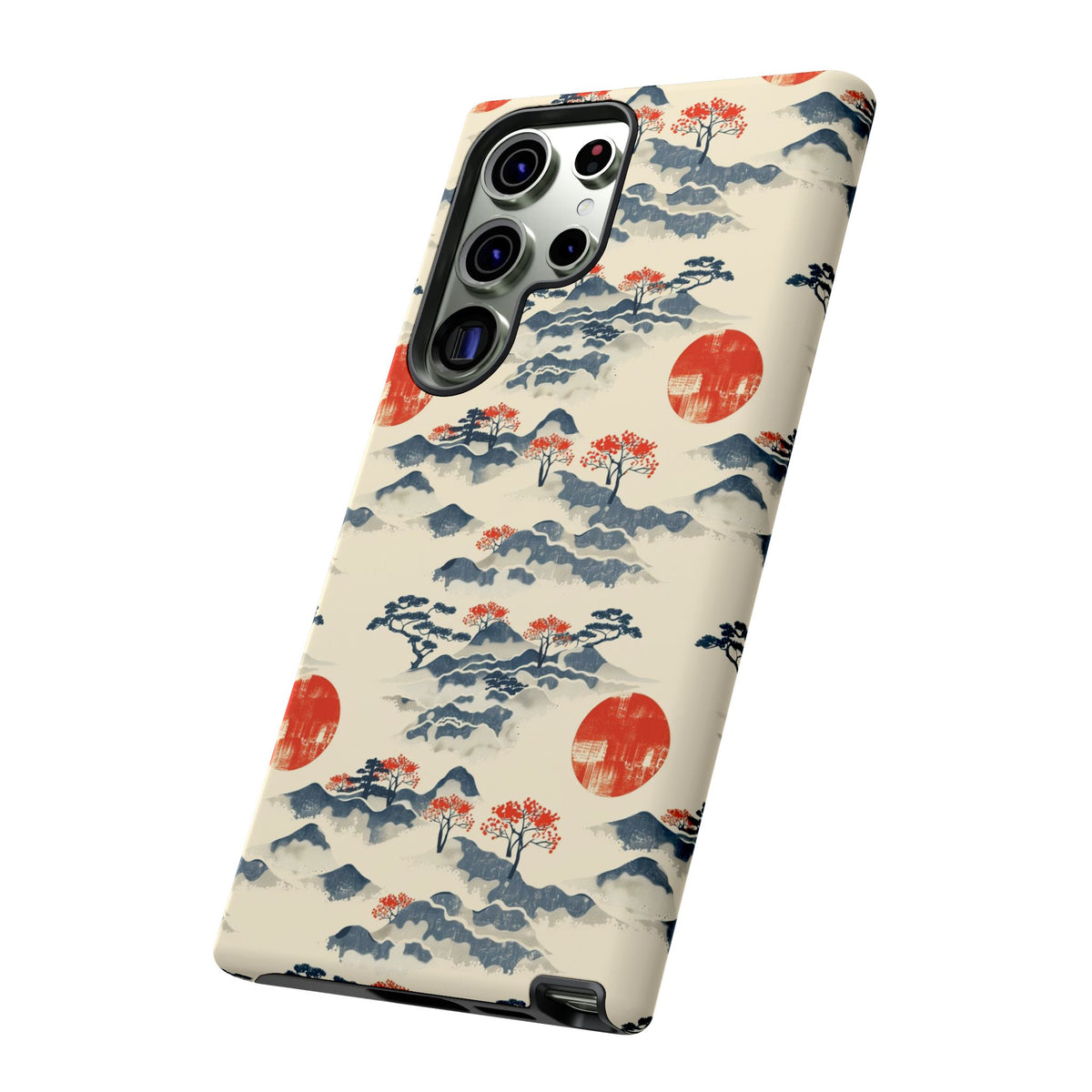 Japanese Pattern Phone Case – Elegant & Timeless Design for Your Phone 085