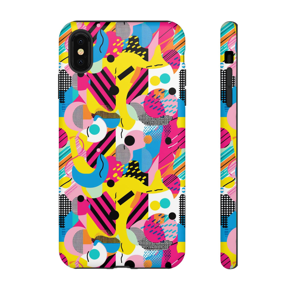 Retro 80s Seamless Phone Case – Vintage Style Meets Modern Protection 091