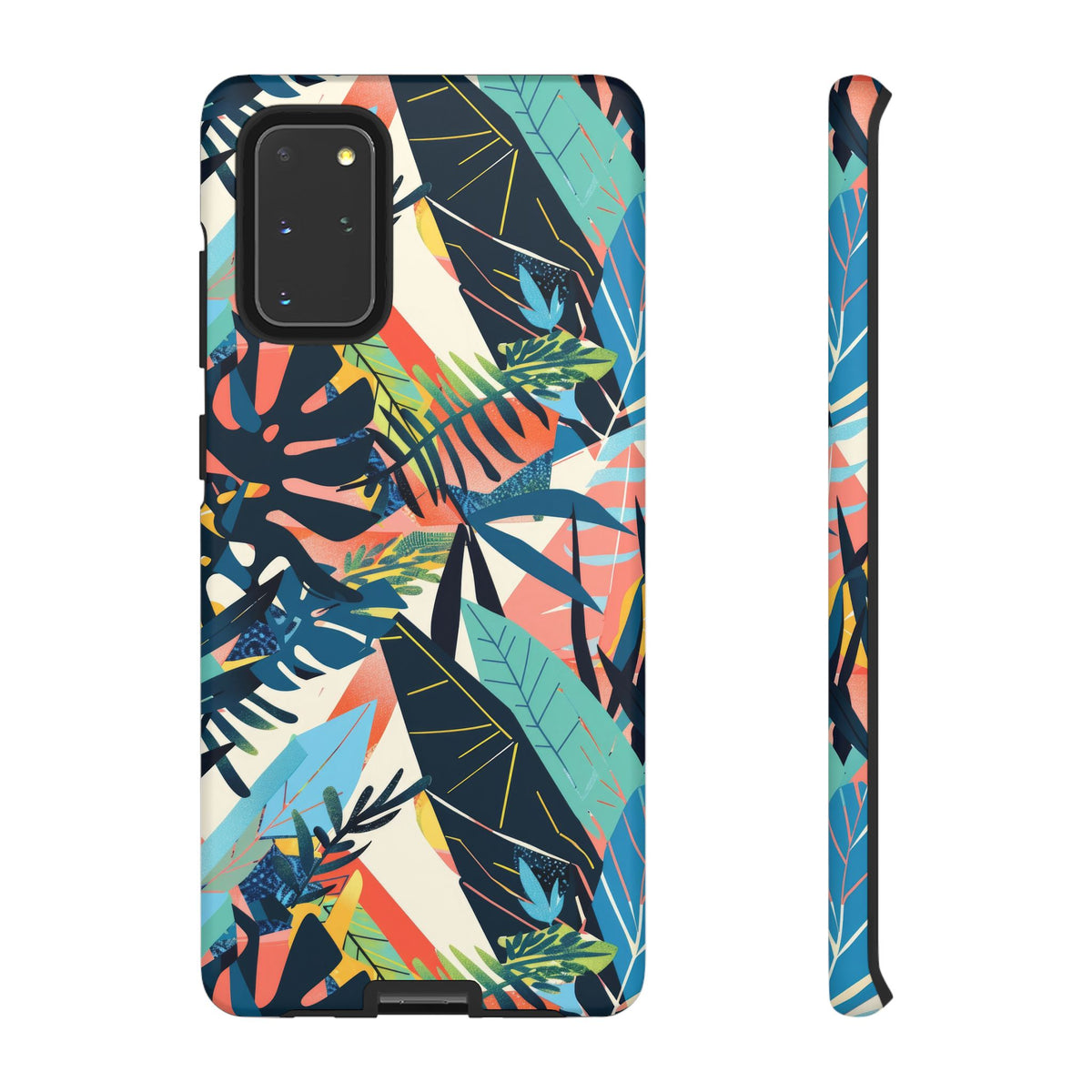 Jungle Collage Phone Case – Vibrant & Durable