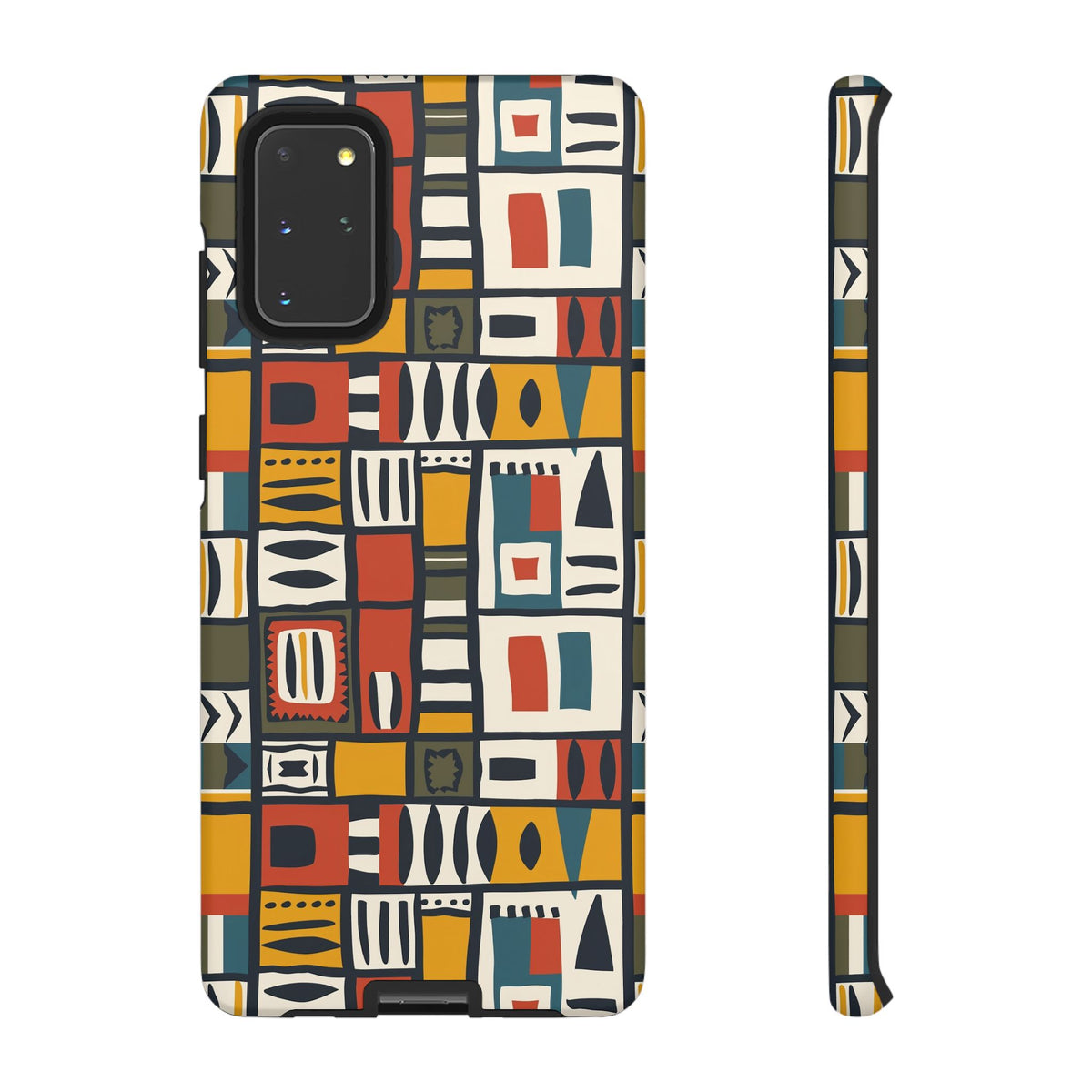 Stylish African Pattern Phone Case – Unique and Vibrant Protection 013