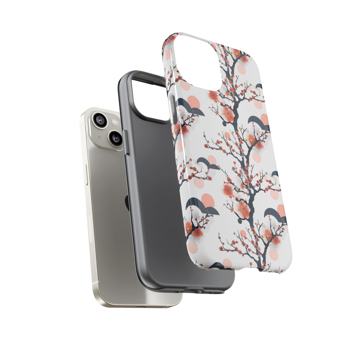 Japanese Pattern Phone Case – Elegant & Timeless Design for Your Phone 029